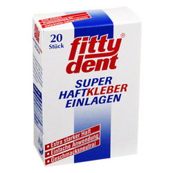 FITTYDENT super Haftkleber Einlagen