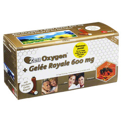 ZELL OXYGEN+Gelee Royale 600 mg Trinkampullen