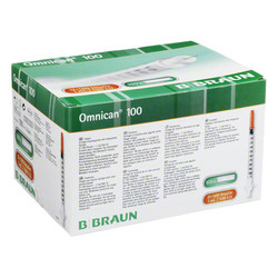 OMNICAN Insulinspr.1 ml U100 m.Kan.0,30x8 mm einz.