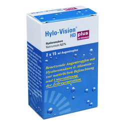 HYLO-VISION HD Plus Augentropfen