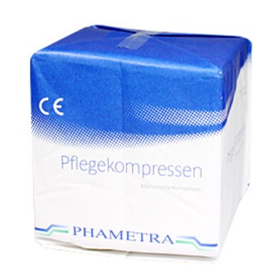 PFLEGEKOMPRESSEN Vlies 10x10 cm unsteril 4fach