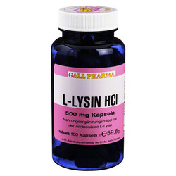 L-LYSIN 500 mg Kapseln