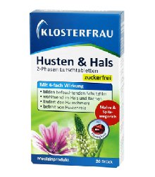 KLOSTERFRAU Husten & Hals Lutschtabletten