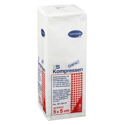 ES-KOMPRESSEN unsteril 5x5 cm 8fach
