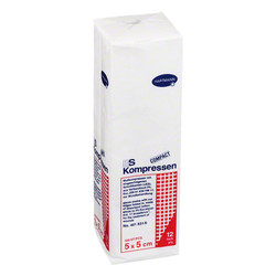 ES-KOMPRESSEN unsteril 5x5 cm 12fach