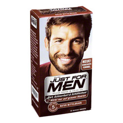 JUST for men Brush in Color Gel mittelbraun