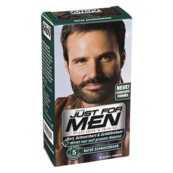 JUST for men Brush in Color Gel schwarzbraun