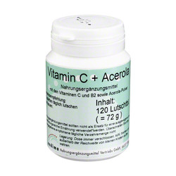 VITAMIN C+ACEROLA Lutschtabletten