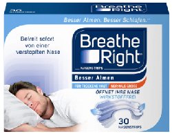 BESSER Atmen Breathe Right Nasenpfl.normal transp.