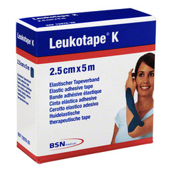 LEUKOTAPE K 2,5 cm blau