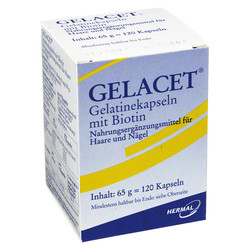 GELACET Gelatinekapseln mit Biotin