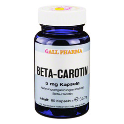 BETA CAROTIN 5 mg Kapseln