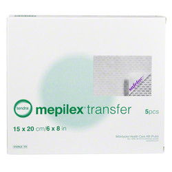 MEPILEX Transfer Schaumverband 15x20 cm steril