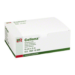 CELLONA Synthetikwatte 6 cmx3 m Rolle