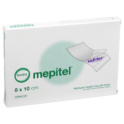 MEPITEL Silikon Netzverband 8x10 cm steril