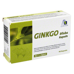 GINKGO 100 mg Kapseln+B1+C+E