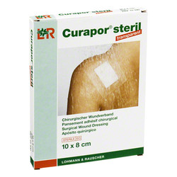 CURAPOR Wundverband steril transparent 8x10 cm