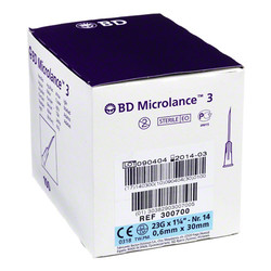 BD MICROLANCE Kanle 23 G 1 1/4 0,6x30 mm