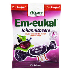 EM-EUKAL Bonbons Johannisbeere gefllt zuckerfei