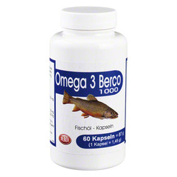 OMEGA-3 BERCO 1000 mg Kapseln