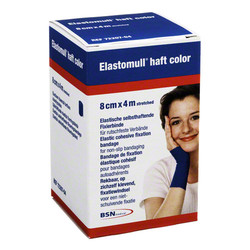 ELASTOMULL haft color 8 cmx4 m Fixierb.blau