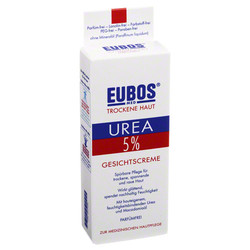 EUBOS TROCKENE Haut Urea 5% Gesichtscreme