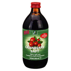 CRANBERRY SAFT 100% Frucht