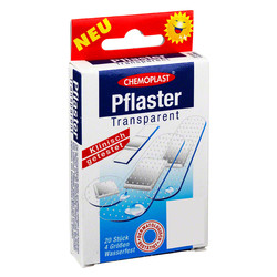 PFLASTER transparent wasserfest 4 Gren