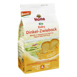 HOLLE Bio Baby Dinkel Zwieback