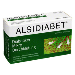 ALSIDIABET Diabetiker Mikro Durchblutung Kapseln