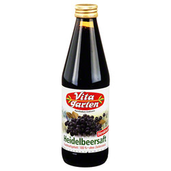 VITAGARTEN Heidelbeer Saft