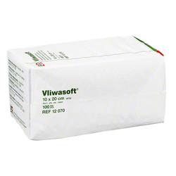 VLIWASOFT Vlieskompressen unsteril 10x20 cm 4l.
