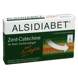 ALSIDIABET Zimt Catechine f.Diab.Typ II Kapseln