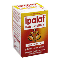 IPALAT Halspastillen zuckerfrei