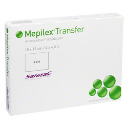 MEPILEX Transfer Schaumverband 10x12 cm steril
