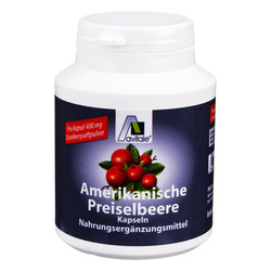 PREISELBEERE amerikanisch 400 mg Kapseln