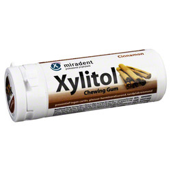 MIRADENT Xylitol Chewing Gum Zimt