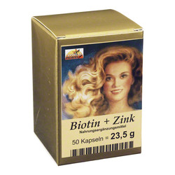 BIOTIN PLUS Zink Haarkapseln