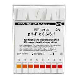 PH-FIX Indikatorstbchen pH 3,6-6,1