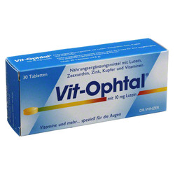 VIT OPHTAL mit 10 mg Lutein Tabletten