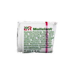MOLLELAST Binden 4 cmx4 m wei