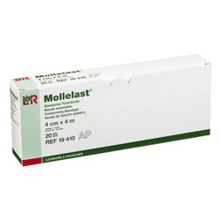 MOLLELAST Binden 4 cmx4 m wei