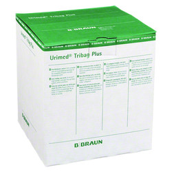 URIMED Tribag Plus Urin Beinbtl.500ml 80cm unst.