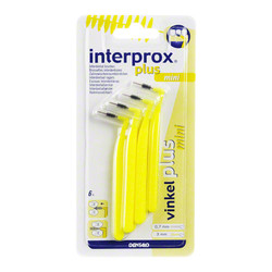 INTERPROX plus mini gelb Interdentalbrste