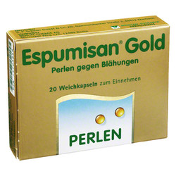 ESPUMISAN Gold Perlen gegen Blhungen