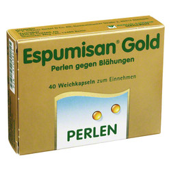 ESPUMISAN Gold Perlen gegen Blhungen