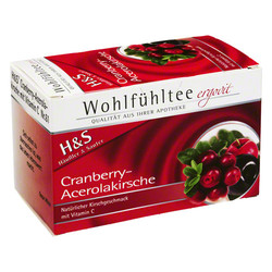 H&S Cranberry Acerolakirsche Filterbeutel