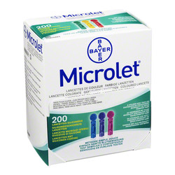 MICROLET Lanzetten farbig