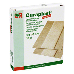 CURAPLAST Wundschnellverb.sensitiv 8x10 cm 1 m