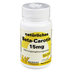 BETA CAROTIN KAPSELN 15 mg natrlich